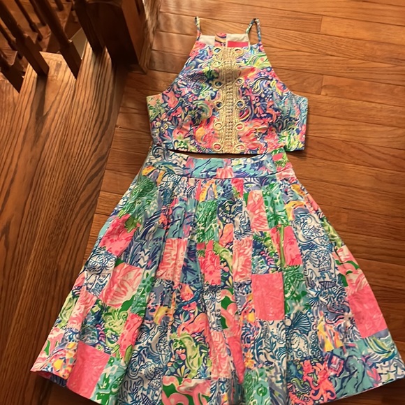 Lulu Pulitzer sz 6 2 piece set - Picture 5 of 8